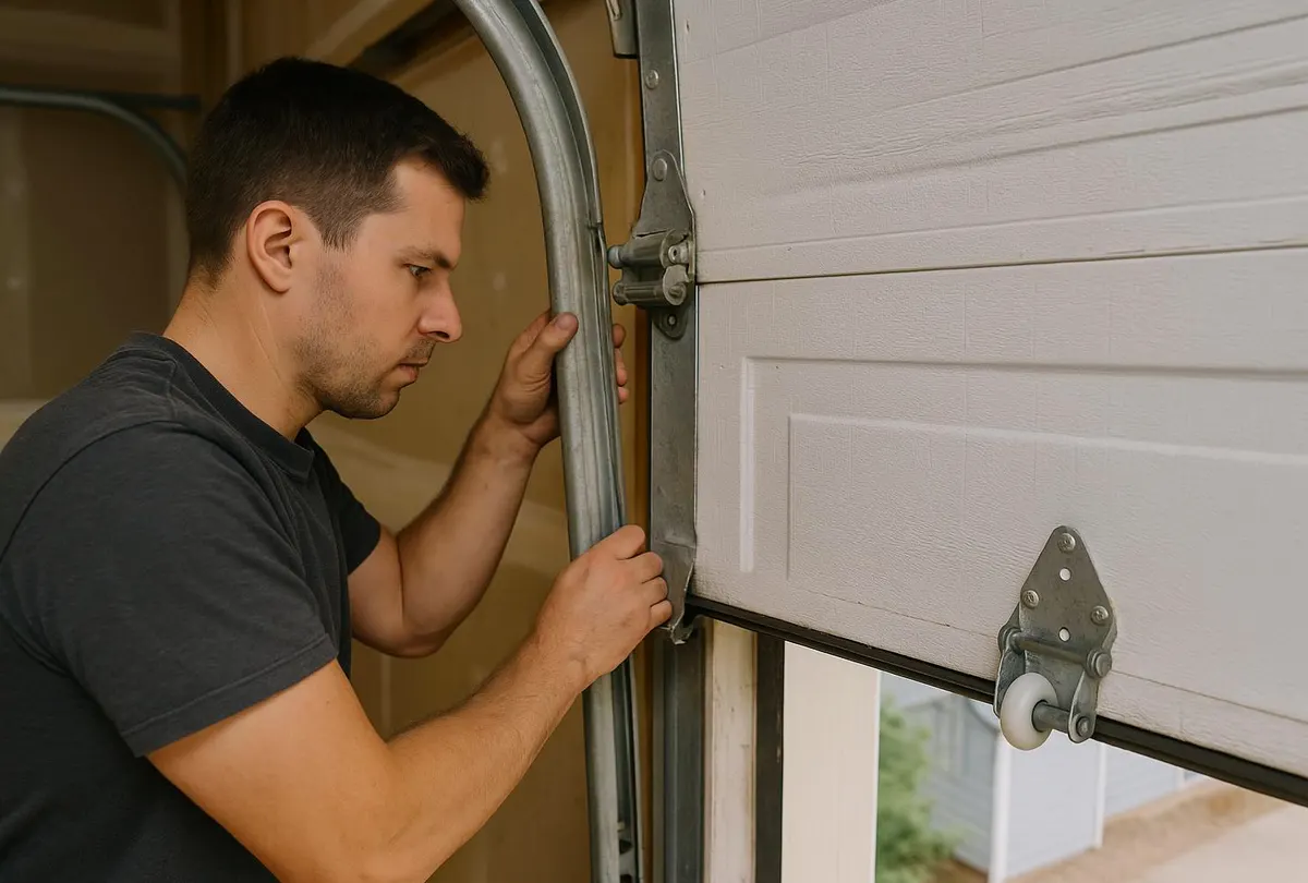 Garage Door Hanging Crooked? Here's What's Happening in the Tracks — Ashtabula Garage Door, Ashtabula, OH
